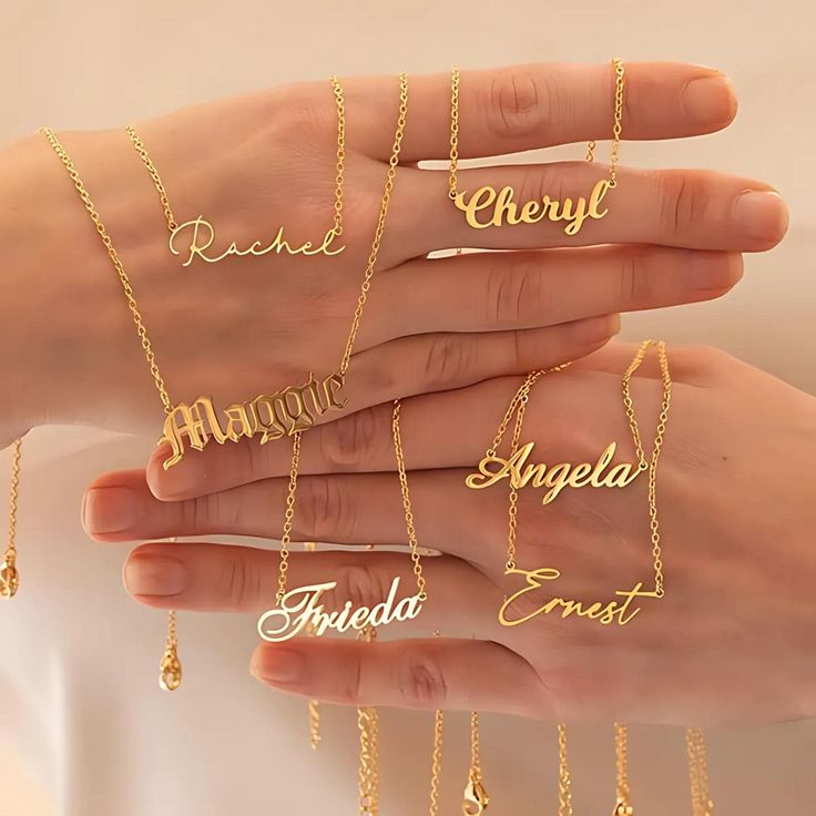 Special Style Name Necklace