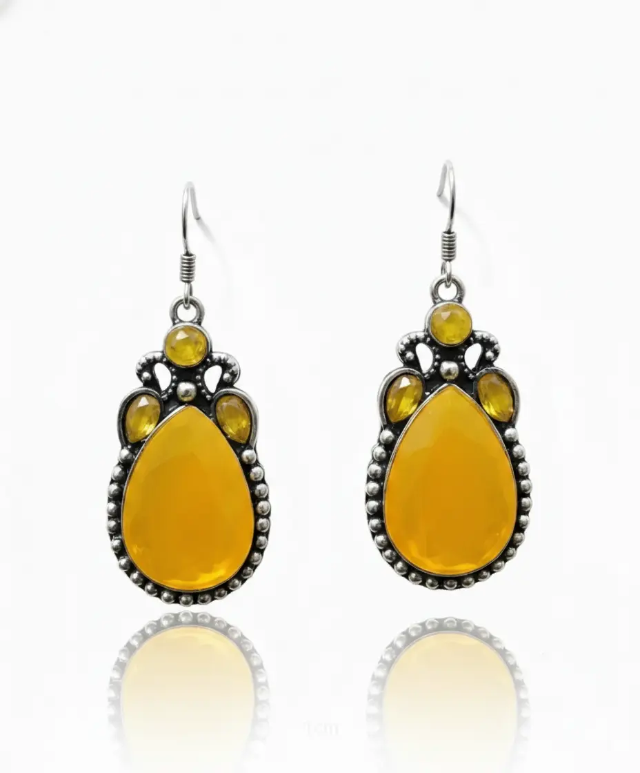 The Golden Hour Dual-Tone Heritage Drops - Gifted by Moni