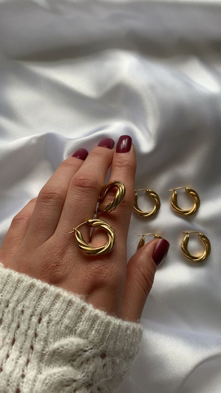 Pairs Of Twisted Hoop Earrings To Buy Now